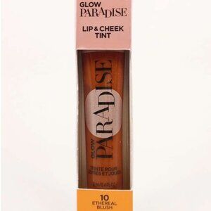 BNIB L'Oreal Glow Paradise Lip & Cheek Tint Ethereal Blush #10